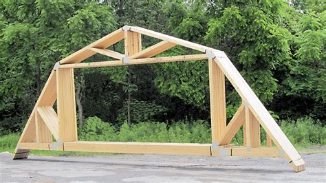 gambrel roof trusses